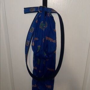 UF Gator Patterned Scarf and coordinating belt